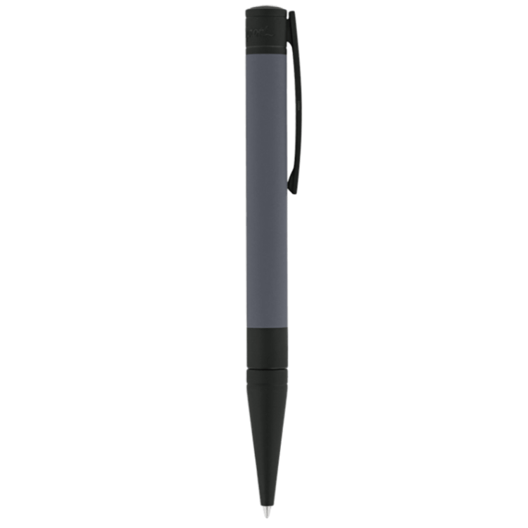 ST Dupont D-Initial Velvet Collection Graphite & Matte Black Ballpoint Pen