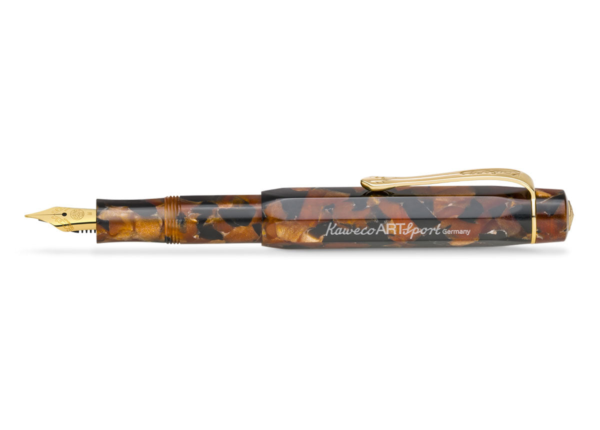 kaweco ART sport ヒッコリーブラウン 字幅 F Kaweco Art Sport Fountain Pen - Hickory Brown (Special Edition)