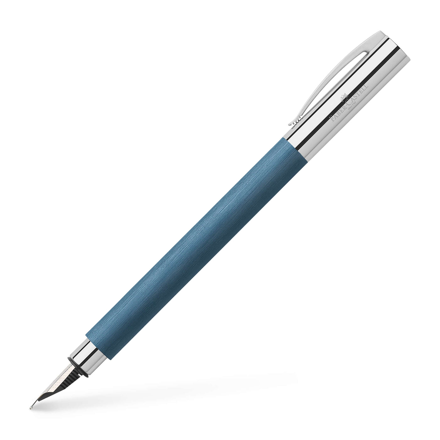 Faber-Castell Ambition Blue Resin Fountain Pen