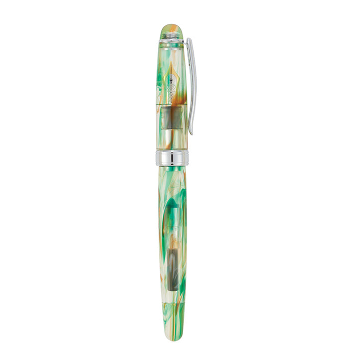 Taccia Spotlight Forest Green Steel Nib Fountain Pen