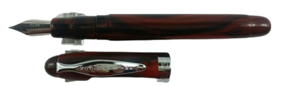 Noodler's Ink Ahab Cardinal Darkness Flex Fountain Pen | 15029 | Pen Place