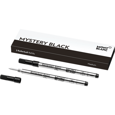 Refill Montblanc Classique Rollerball Pens - 2 Pack#color_mystery-black