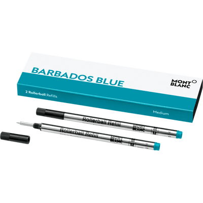 Refill Montblanc Classique Rollerball Pens - 2 Pack#color_barbados-blue