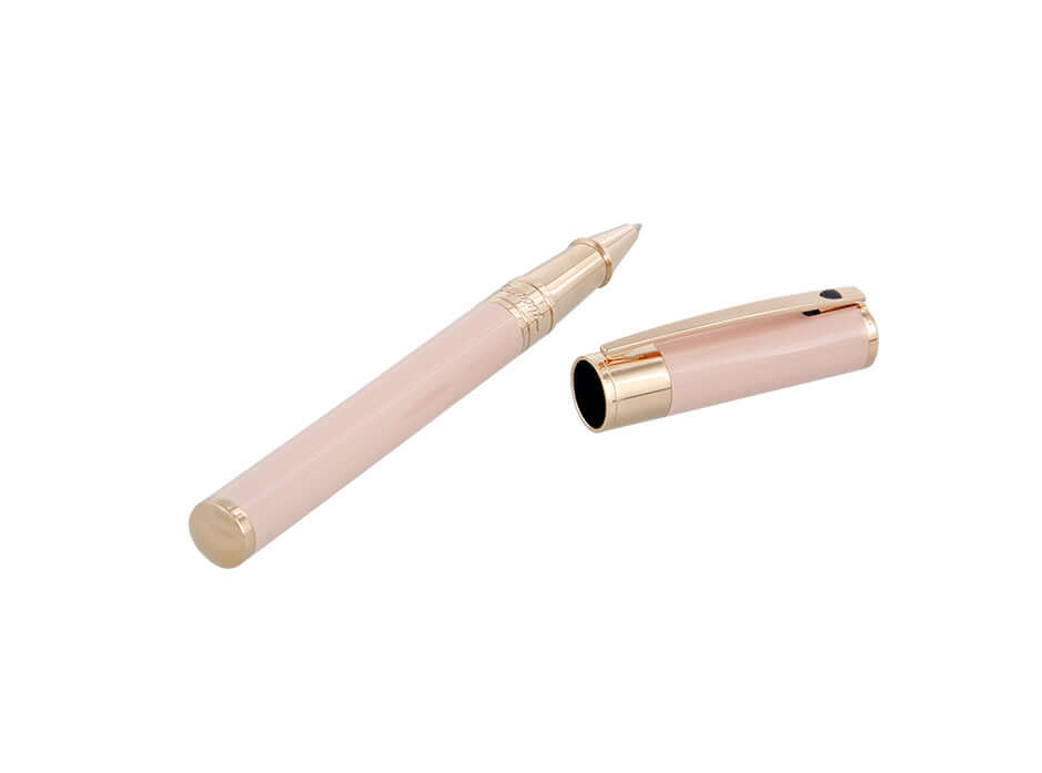 ST Dupont D-Initial Pastel Pink Rollerball Pen