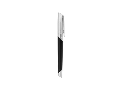 ST Dupont Defi Millenium Shiny Black & Silver Rollerball Pen