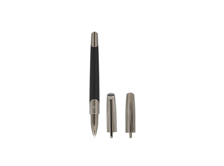 ST Dupont Defi Millenium Matte Black & Gunmetal Rollerball Pen
