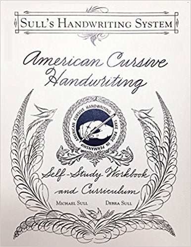 American Cursive Handwriting by Michael Sull | 978-0-9828682-0-1 | Pen Place