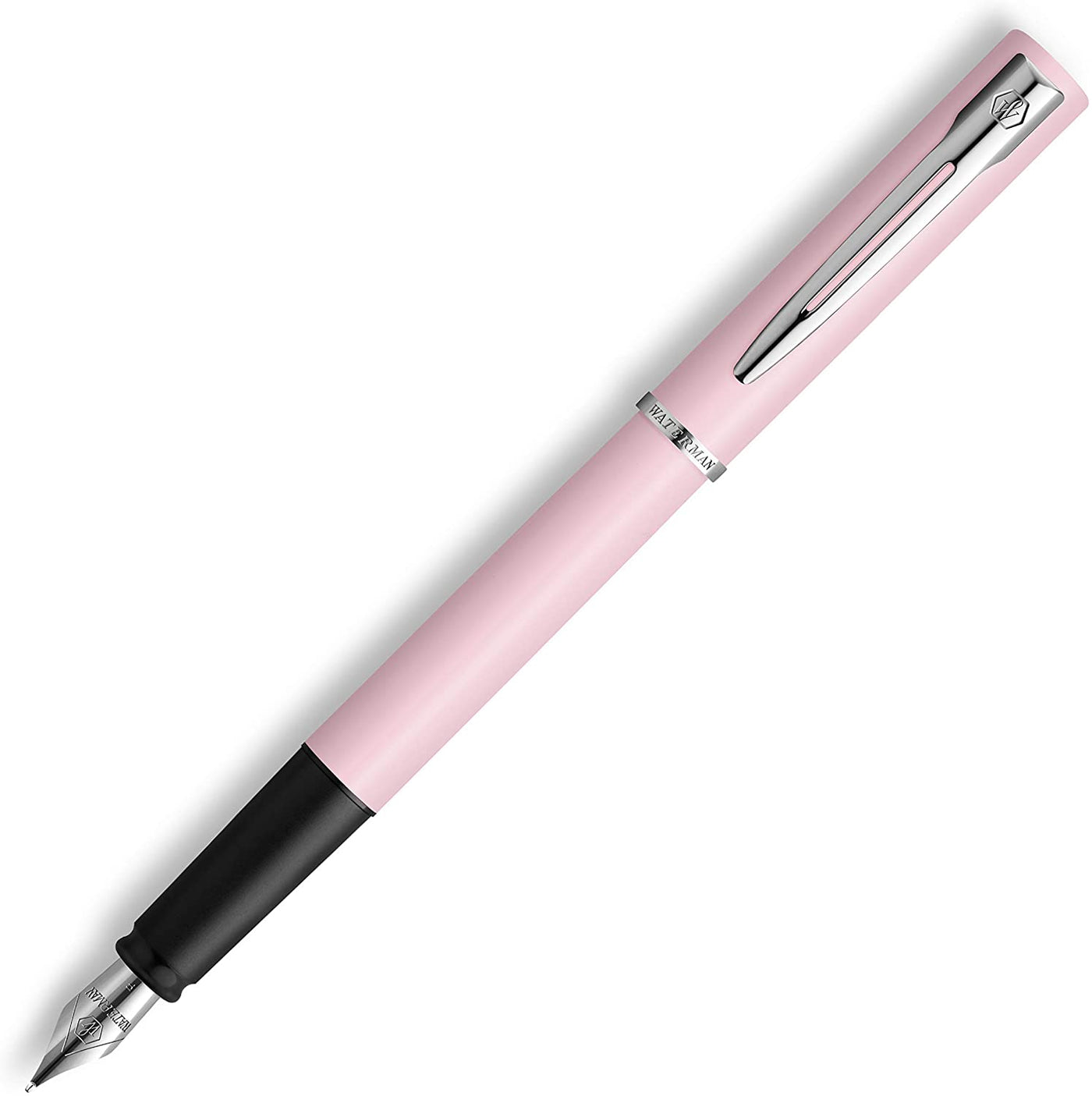 Waterman Allure Pastel Pink Lacquer & Chrome Fountain Pen | Pen Place