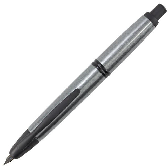 Pilot Vanishing Point Gun Metal Matte Black Fountain Pen | Pen Place