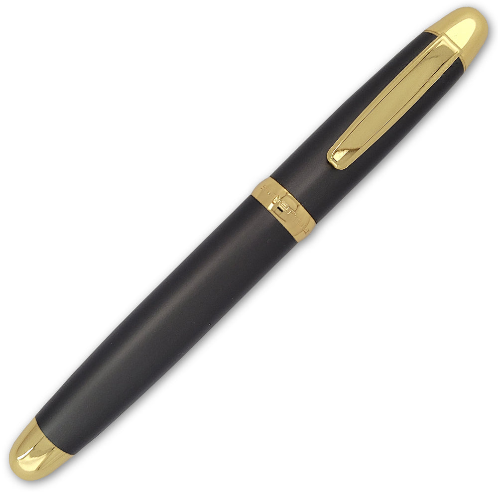 Sherpa Slate Gray and Gold Pen Cover