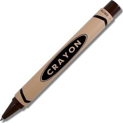 Acme Studio Crayon Chocolate Brown Rollerball | PACME3CBRR | Pen Place
