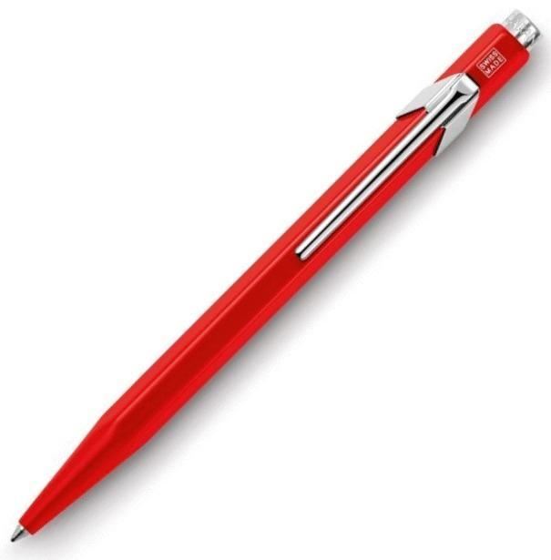 Caran d'Ache 849 Metal Red Ballpoint Pen | 849.070 | Pen Place