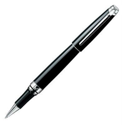Caran d'Ache Leman Ebony Black Rollerball Pen | 4779.782 | Pen Place