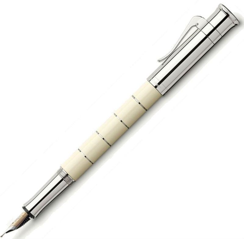 Graf von Faber-Castell Classic Anello Ivory Fountain | 145670 | Pen Place