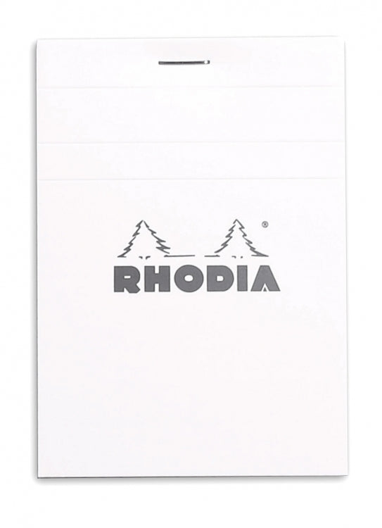 Rhodia No. 12 Passport Notepad - Ice White, Graph