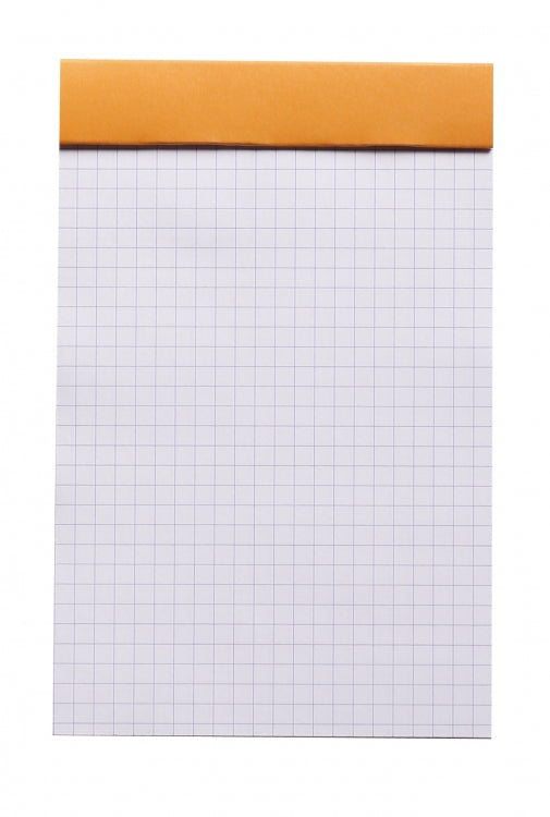Rhodia No. 14 Notepad - Orange, Graph