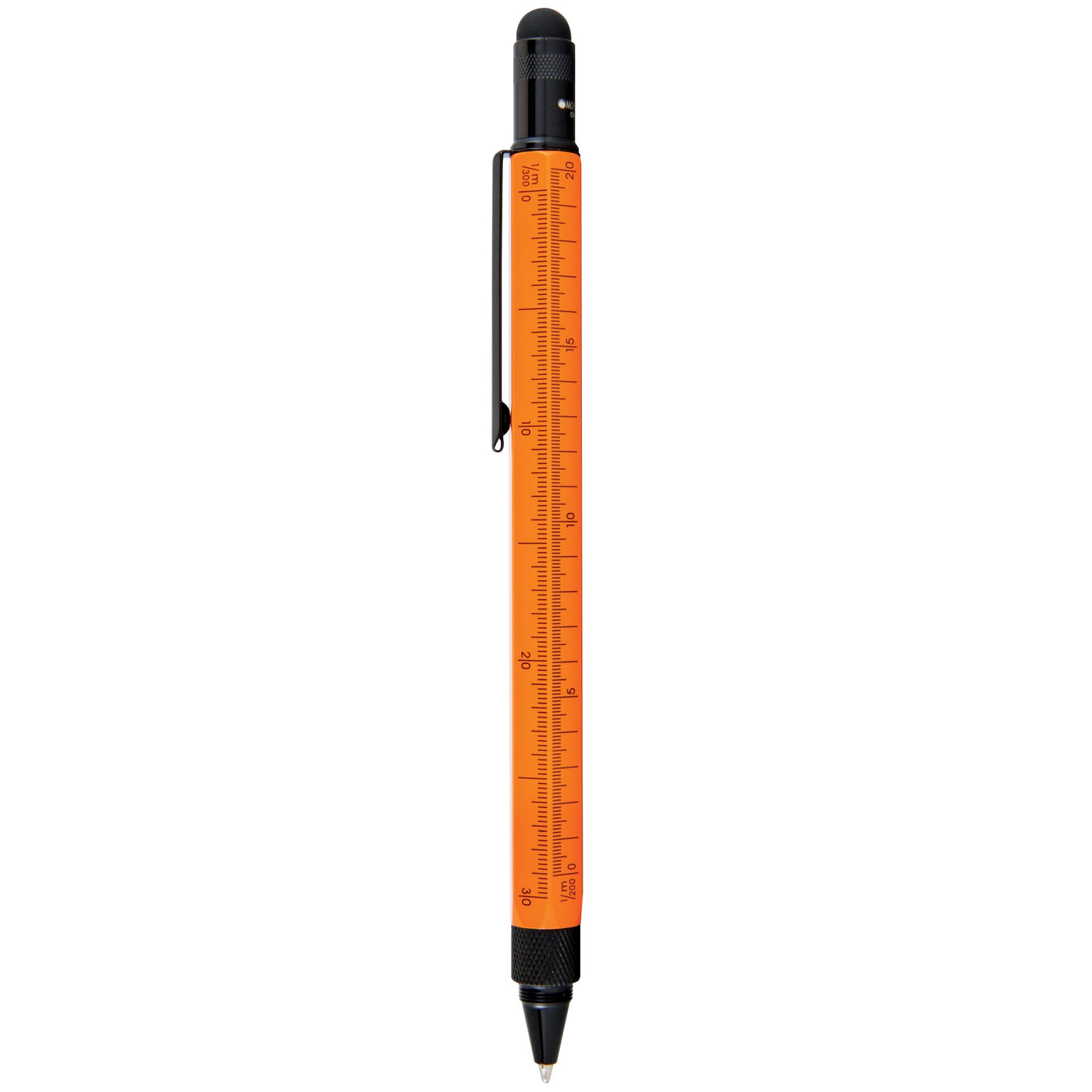 Monteverde One Touch Stylus Tool Orange and Black Ballpoint Pen