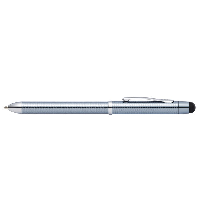 Cross Tech3 Frosty Steel Herringbone MultiFunction Pen