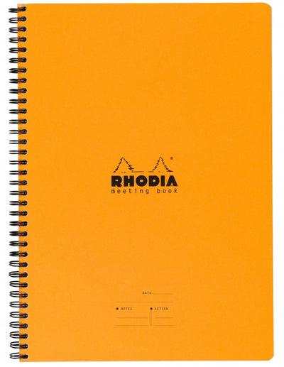 Rhodia A4+ Meeting Book - Orange