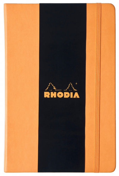 Rhodia A5 Hardcover Webnotebooks - Orange, Lined