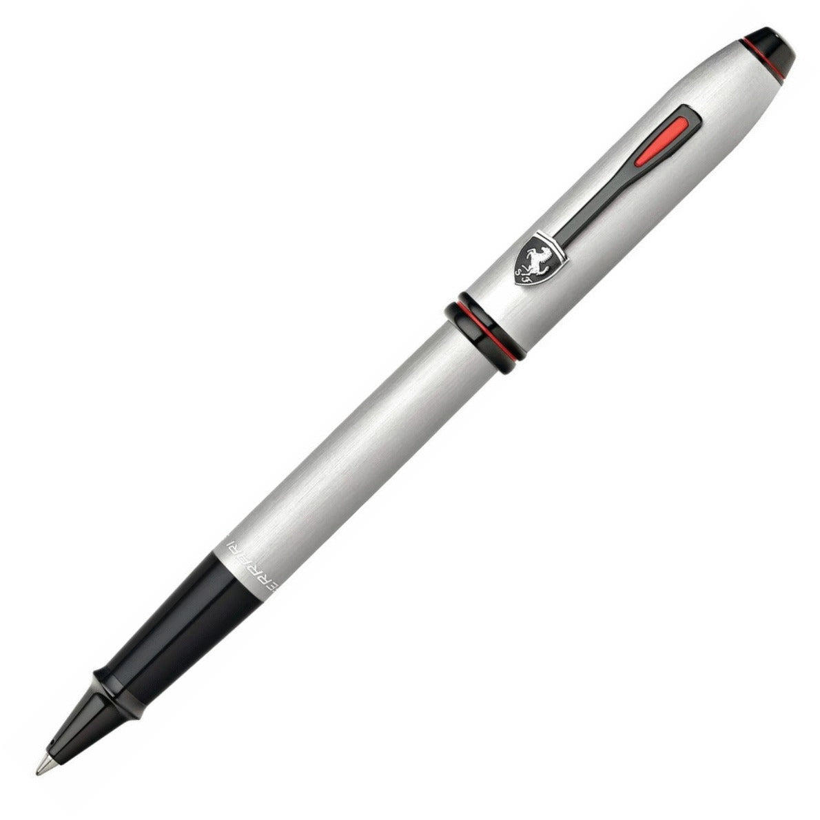 CROSS タウンゼント　Ferrari ボールペン　 シルバー メタル Ballpoint Pen Ferrari Cross Pen Cross Ferrari Townsend