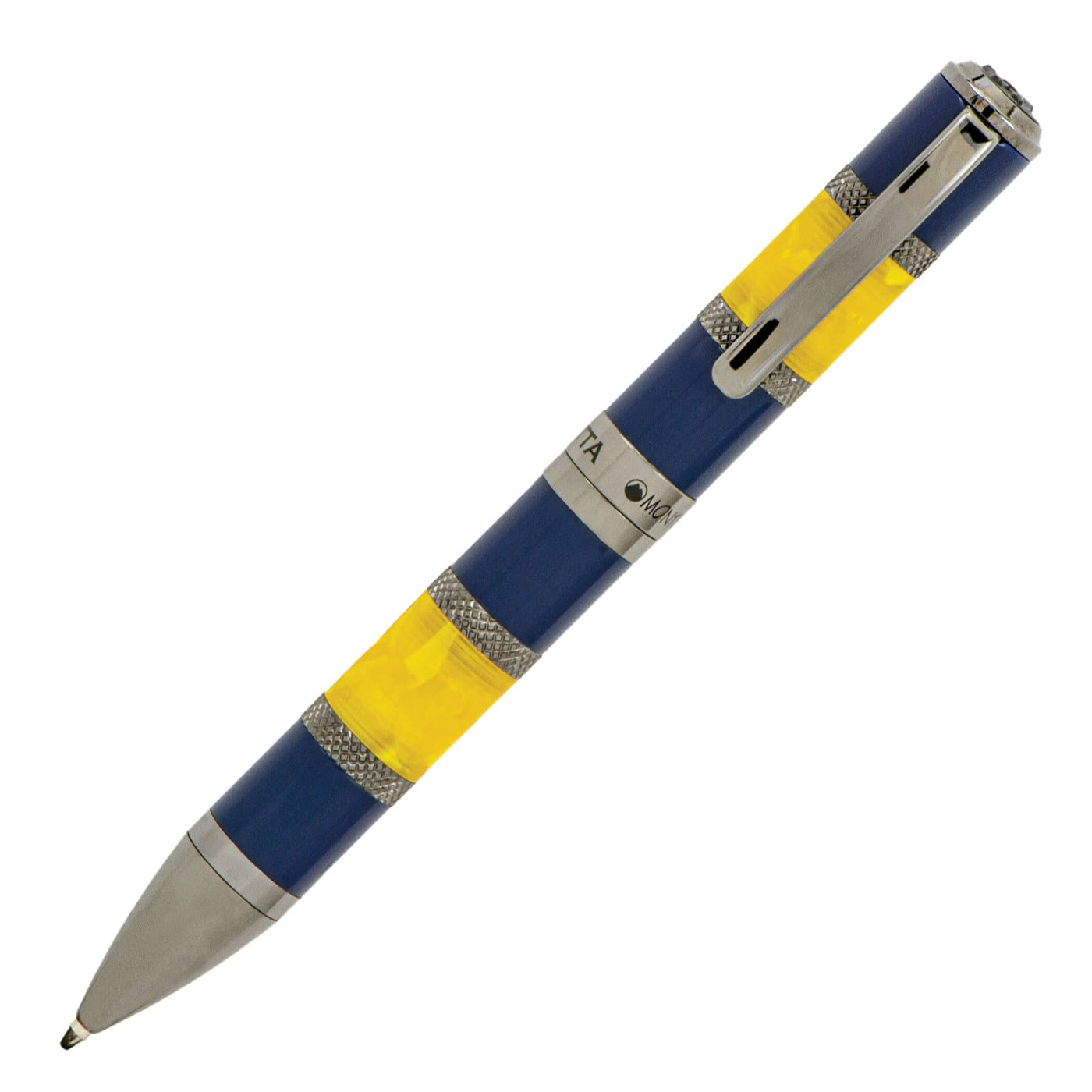 Monteverde Regatta Full Blue/Yellow Ballpoint Pen
