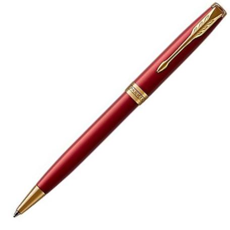 Parker Sonnet Red Lacquer GT Ballpoint Pen | 1931476 | Pen Place