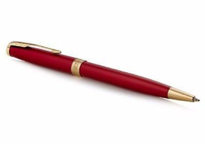 Parker Sonnet Red Lacquer GT Ballpoint Pen | 1931476 | Pen Place