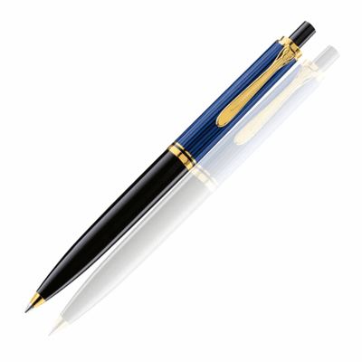 Pelikan Souveran 400 Blue/Black Ballpoint Pen | 996843 | Pen Place