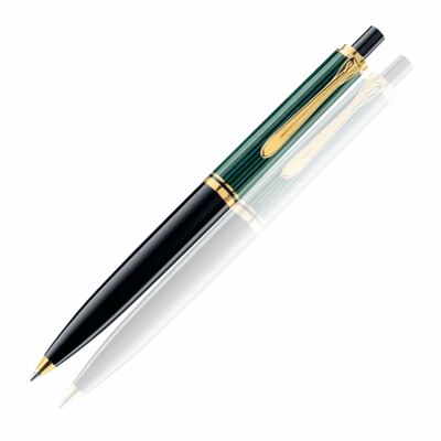 Pelikan Souveran 400 Green/Black Ballpoint Pen | 996835 | Pen Place