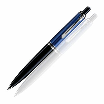 Pelikan Souveran 405 Blue/Black Ballpoint Pen | 932723 | Pen Place