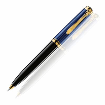 Pelikan Souveran 600 Blue/Black Ballpoint Pen | 996926 | Pen Place