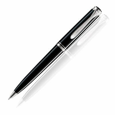 Pelikan Souveran 805 Black/Silver Ballpoint Pen | 926360 | Pen Place
