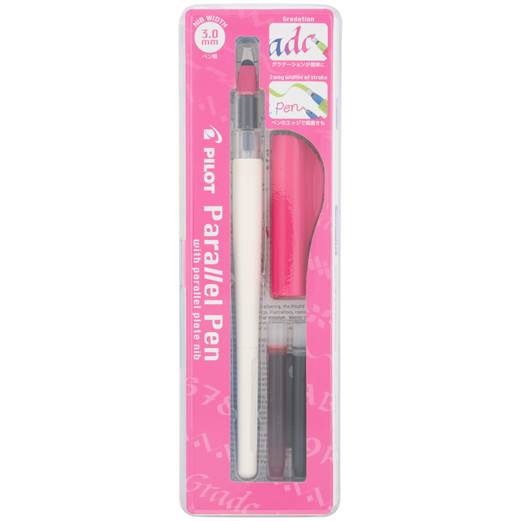 Pilot Parallel Pink 3.0MM Fountain Pen | Pen Store | Pen Place