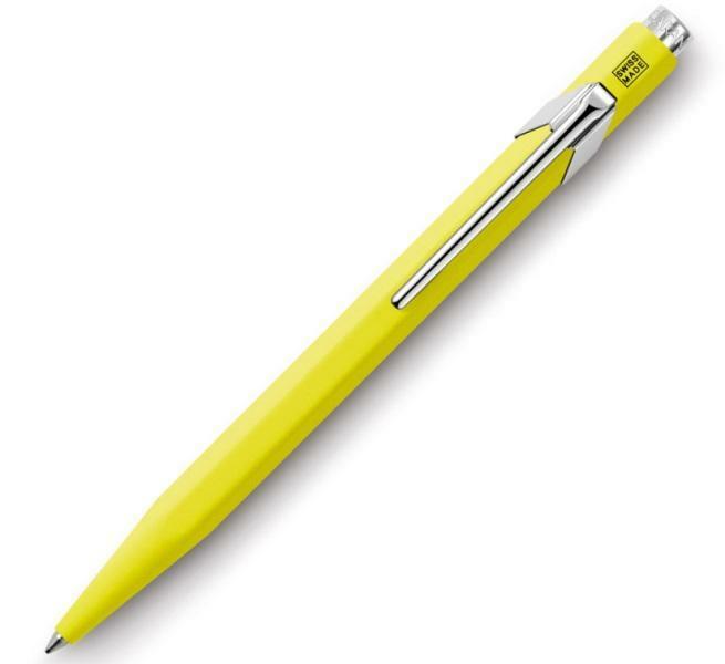 Caran d'Ache 849 Metal Yellow Ballpoint Pen | 849.470 | Pen Place