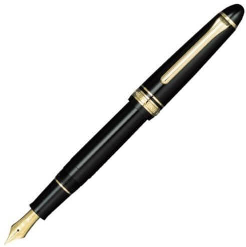 Sailor 1911 Standard Black/Gold Fountain Pen | 11-1219-120 | Pen Place