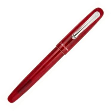 Taccia Spectrum Merlot Red 14K Gold Two-Tone Nib Fountain Pen | TSP-269F-RD-M | Pen Place