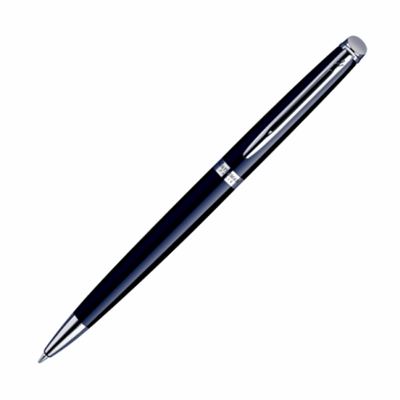 Waterman Hemisphere Black Lacquer & Chrome Ballpoint Pen | Pen
