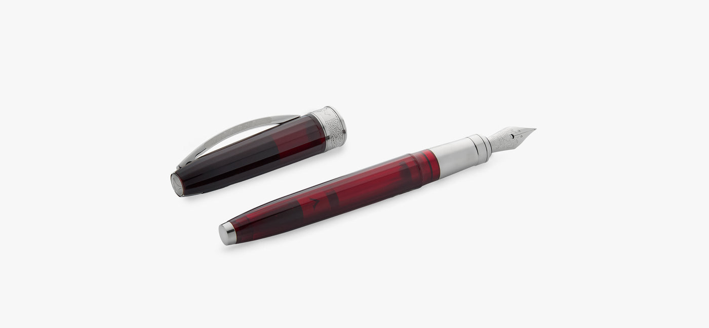 Visconti Michaelangelo Fountain Pen - Red