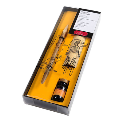 J Herbin Egyptian Scribe Writing Set
