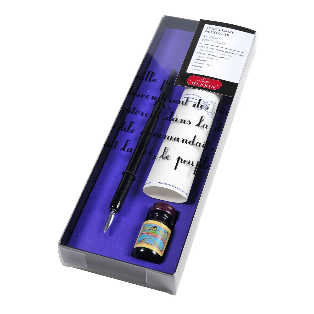 J Herbin 19th Century Student Writing Set