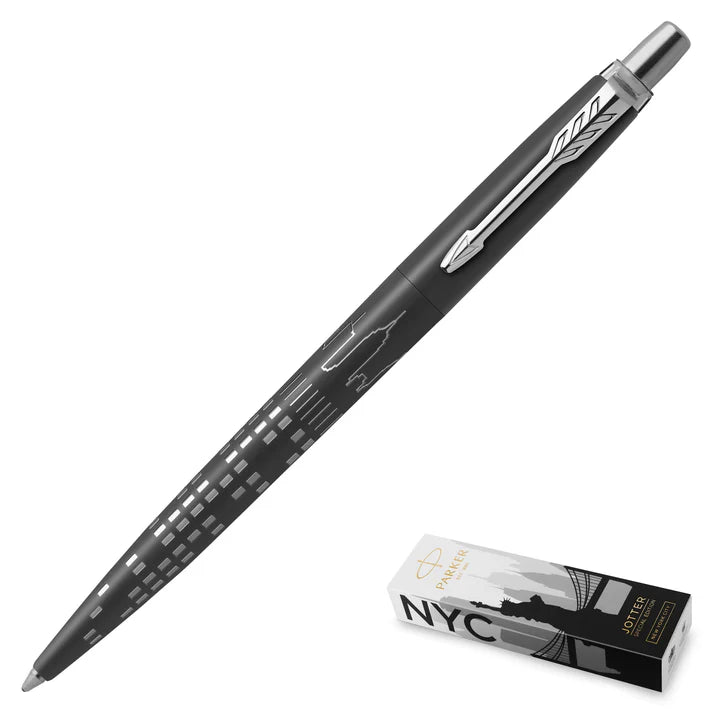 Parker Jotter Special Edition New York City Black Chrome Trim Ballpoint Pen