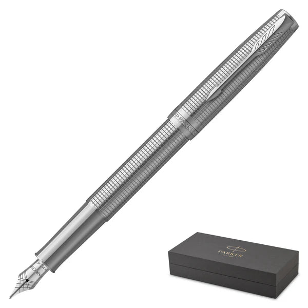Parker Sonnet Special Edition Ciselé Palladium Chrome Trim Fountain Pen