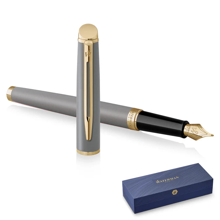 Waterman Hémisphère Metallic Grey GT Fountain Pen