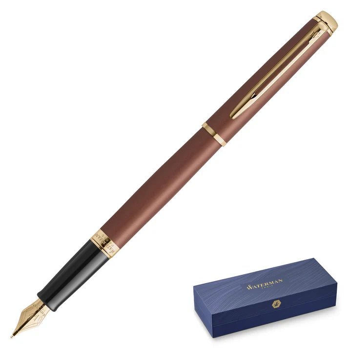 Waterman Hémisphère Metallic Copper Red GT Fountain Pen