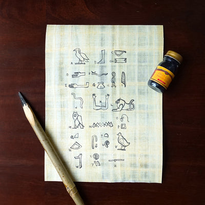 J Herbin Egyptian Scribe Writing Set