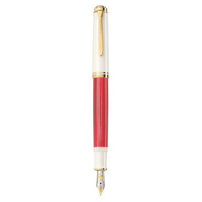 Pelikan Souveran 600 Special Edition Red-White Fountain Pen