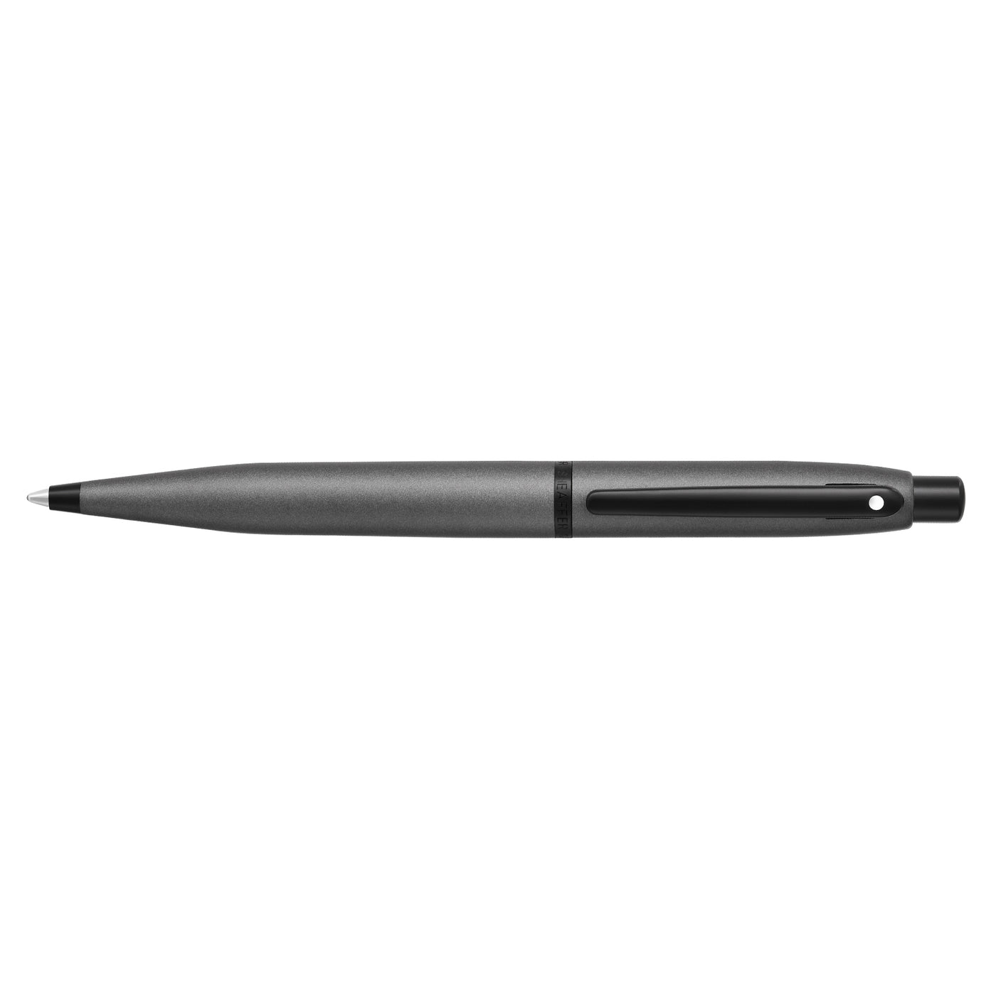 Sheaffer VFM Matte Gray and Black Trim Ballpoint Pen