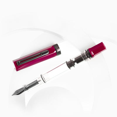 TWSBI Eco Plum with Onyx Fountain Pen