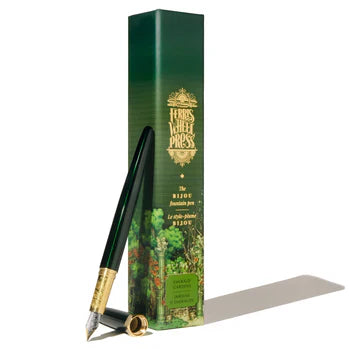 Ferris Wheel Press - Bijou Fountain Pen - Emerald Gardens - Medium